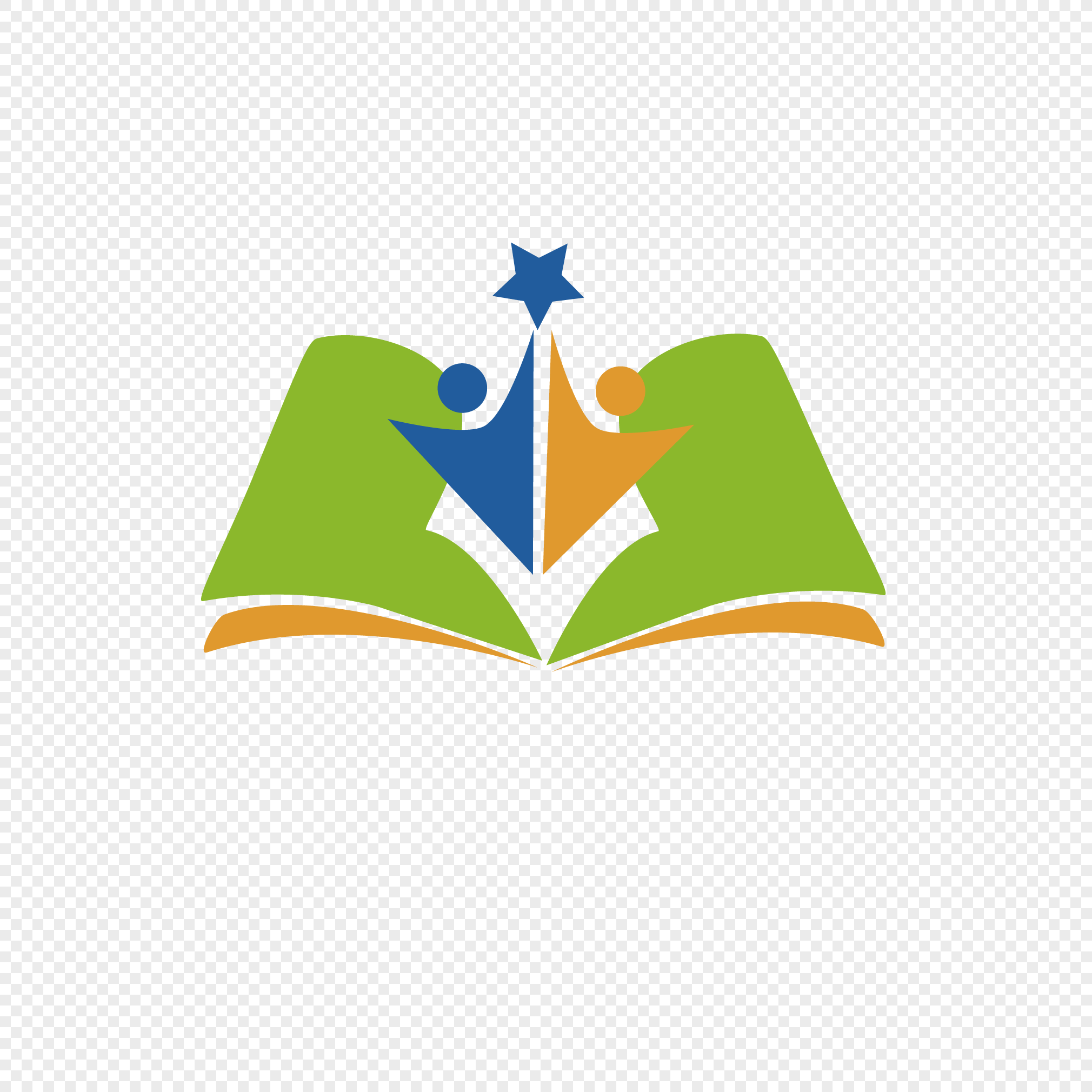 Education logo, logo, book icons, icon png white transparent