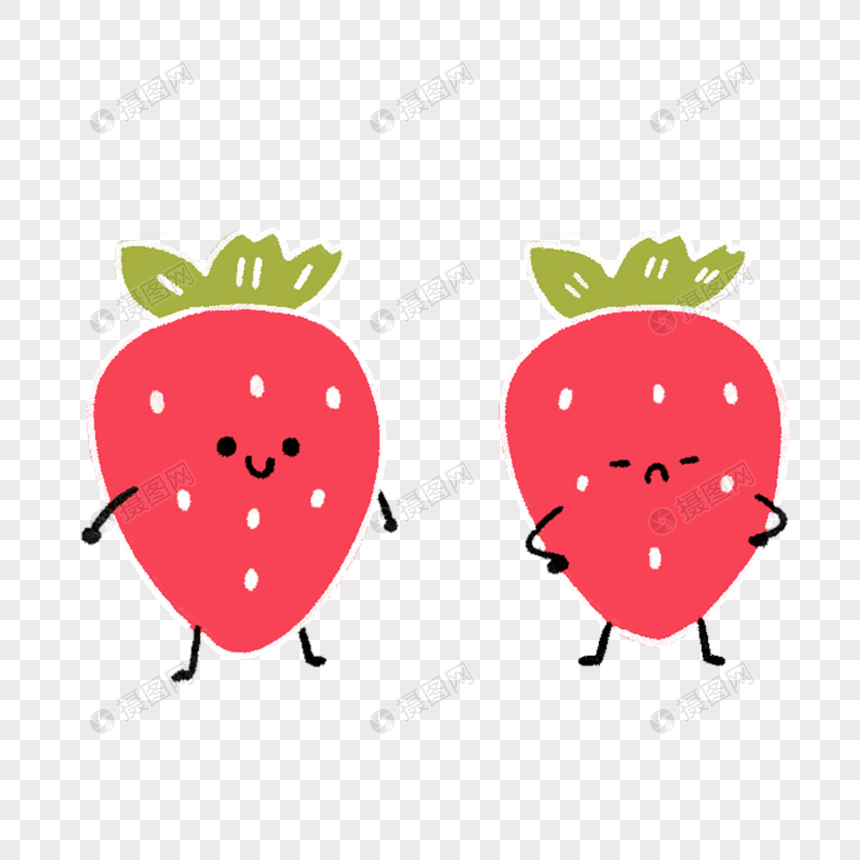 Strawberry Emoji PNG Transparent Image And Clipart Image For Free ...
