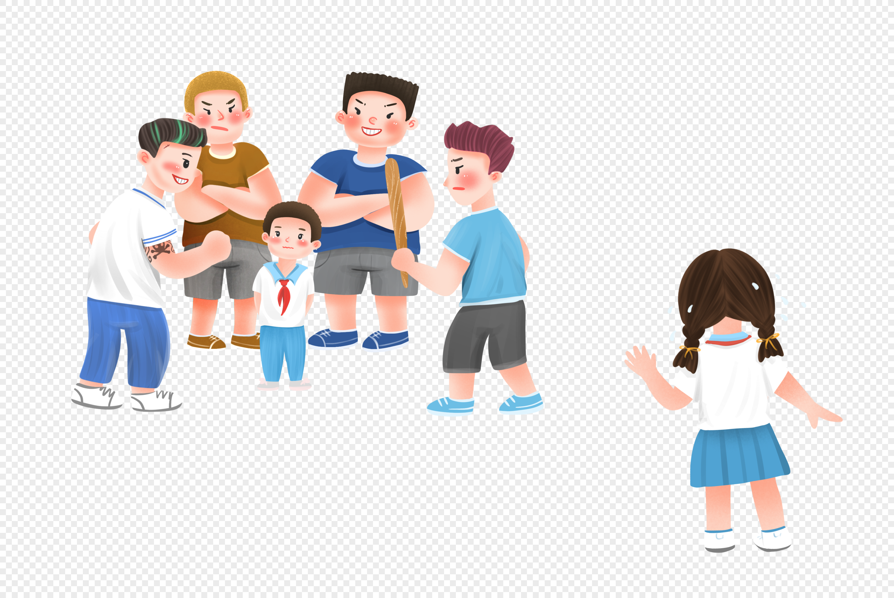 Bullying PNG Images With Transparent Background | Free Download On Lovepik