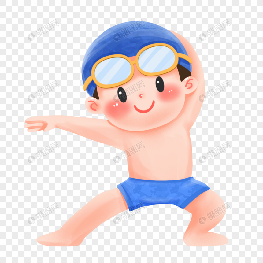 Warming Up Before Swimming To Prevent Cramps Png Image Psd File Free Download Lovepik