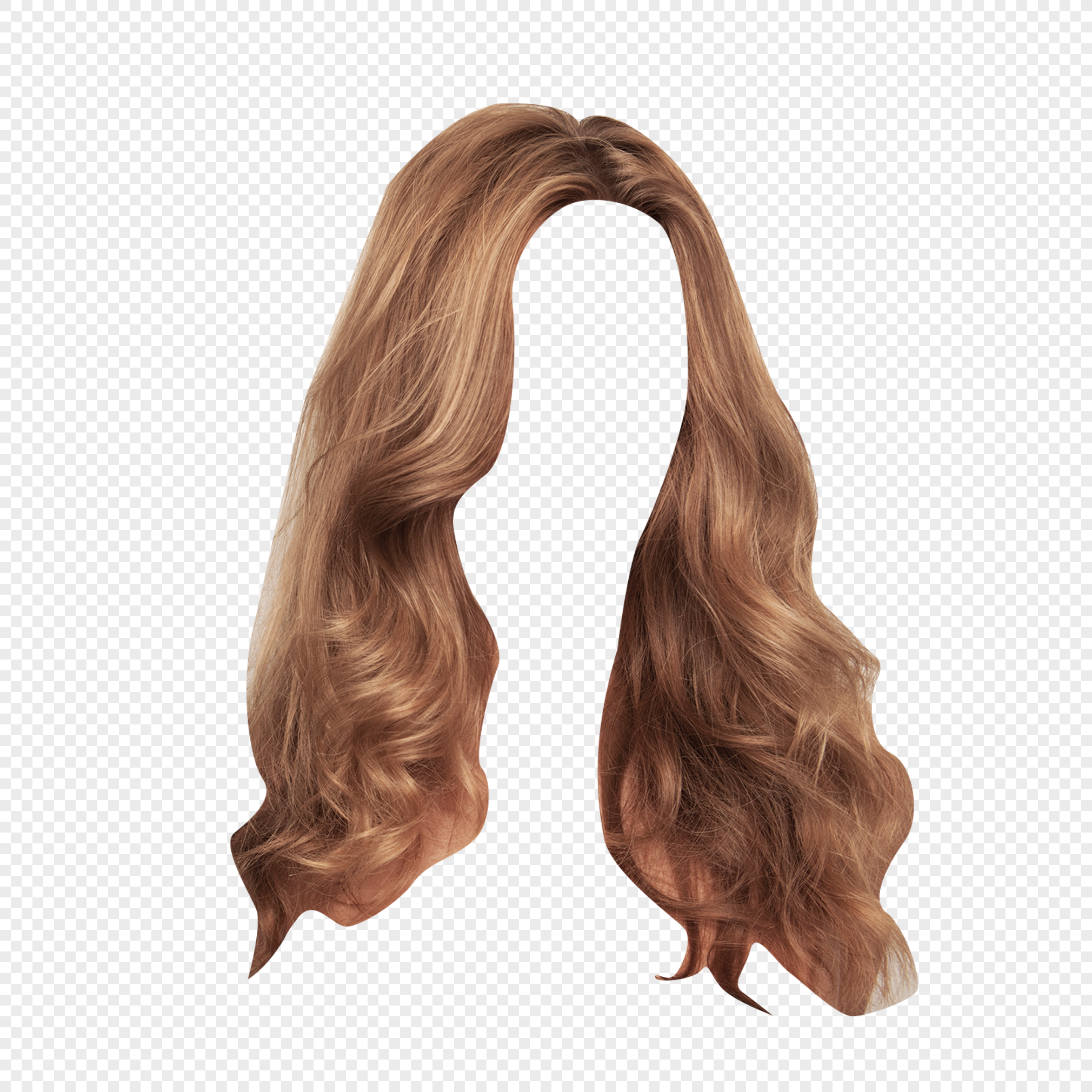 Flying Long Hair PNG Images With Transparent Background | Free Download On  Lovepik