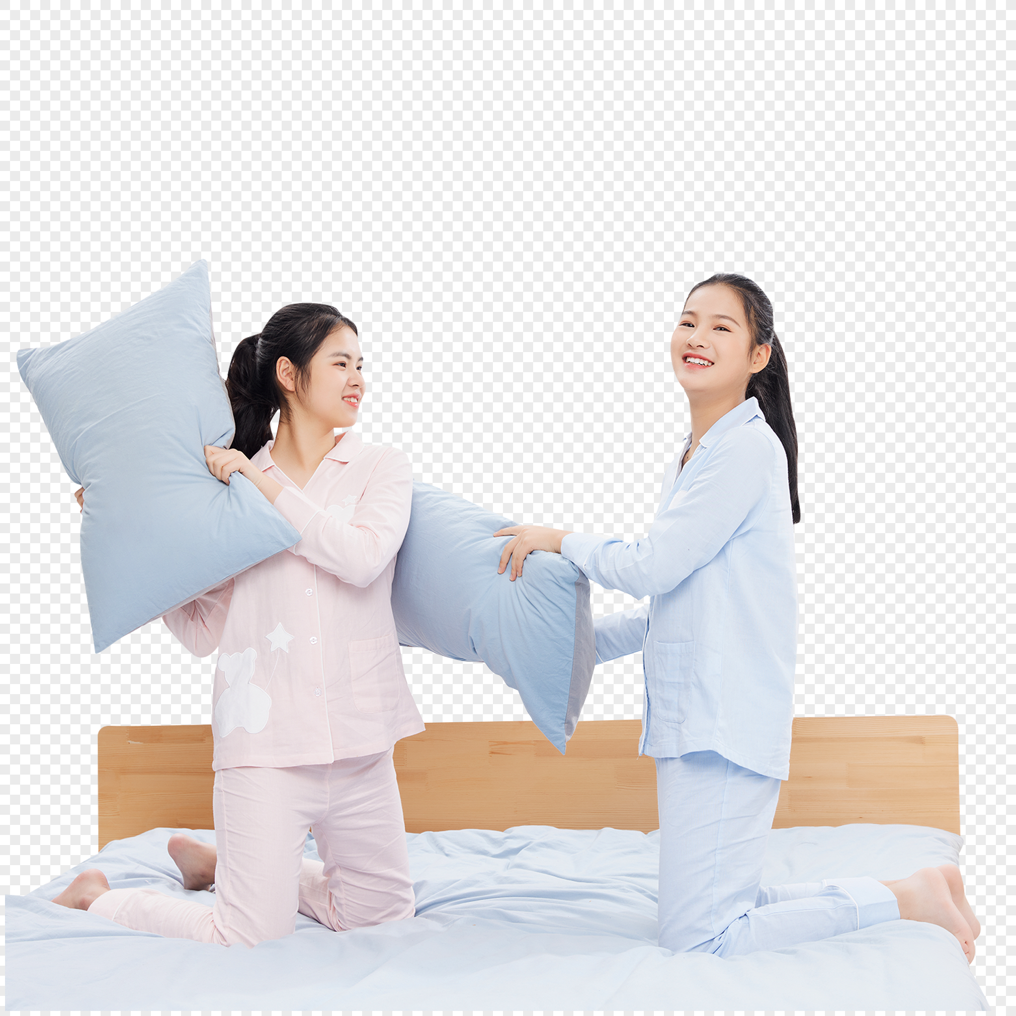 Pyjamas under Pillow PNG