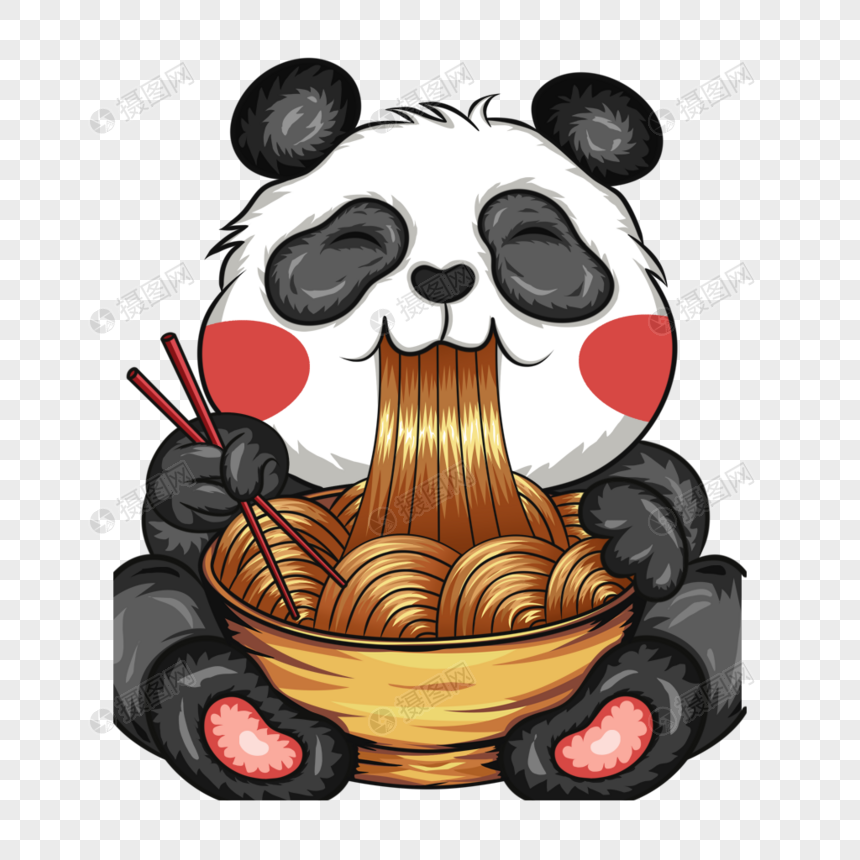 Panda Comendo Bambu PNG , Panda Clipart, Panda Clipart, Desenho Animado  Imagem PNG e PSD Para Download Gratuito