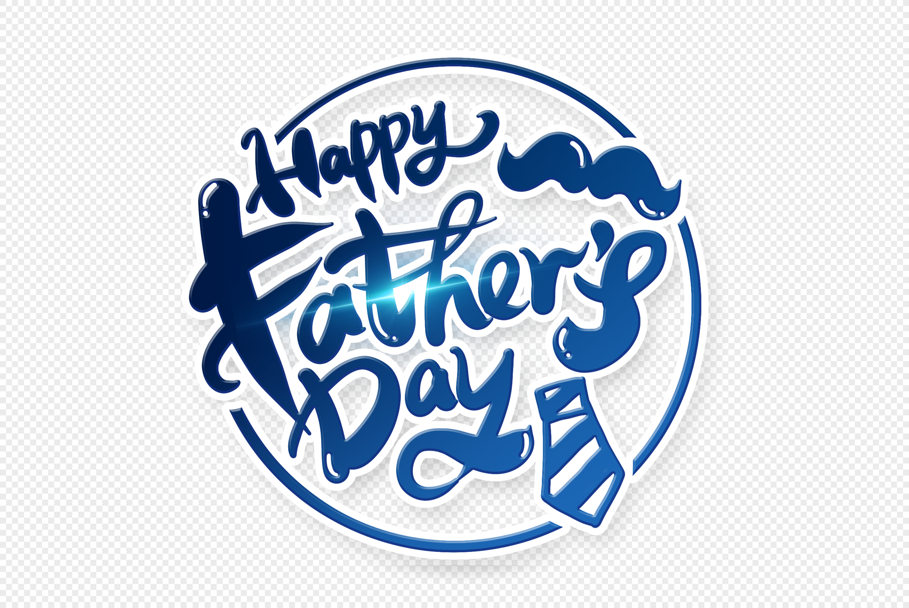 Happy Fathers Day Hand Drawn Lettering For Greeting Card, Poster, Banner,  Logo. Quote Happy Fathers Day . Stock Photo, Picture and Royalty Free  Image. Image 102881129.