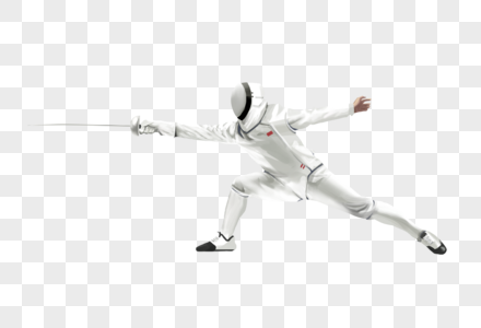 Fencing Athlete Png Image Psd File Free Download Lovepik