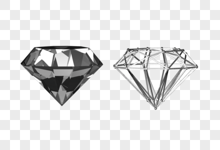 Black Diamond PNG Images With Transparent Background | Free Download On  Lovepik