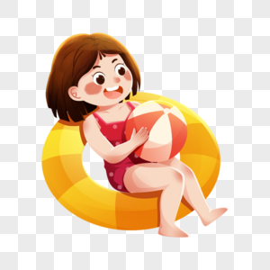 Boy In Swimming Circle PNG Images With Transparent Background | Free ...