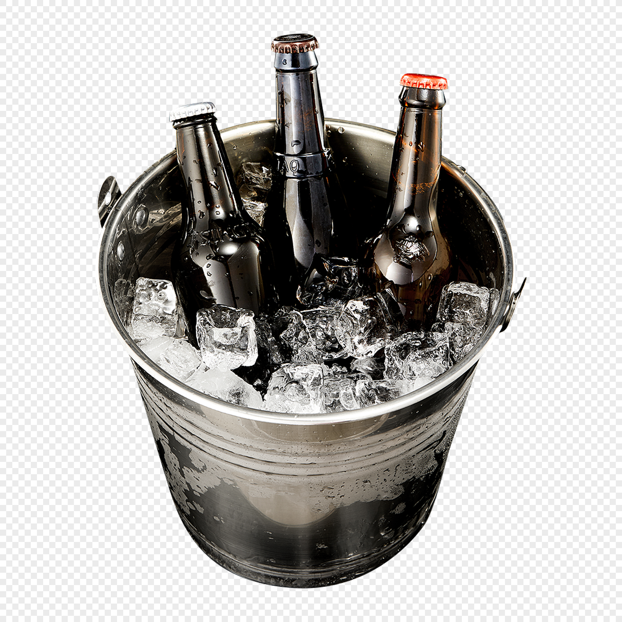 Ice Bucket PNG Transparent Images Free Download, Vector Files