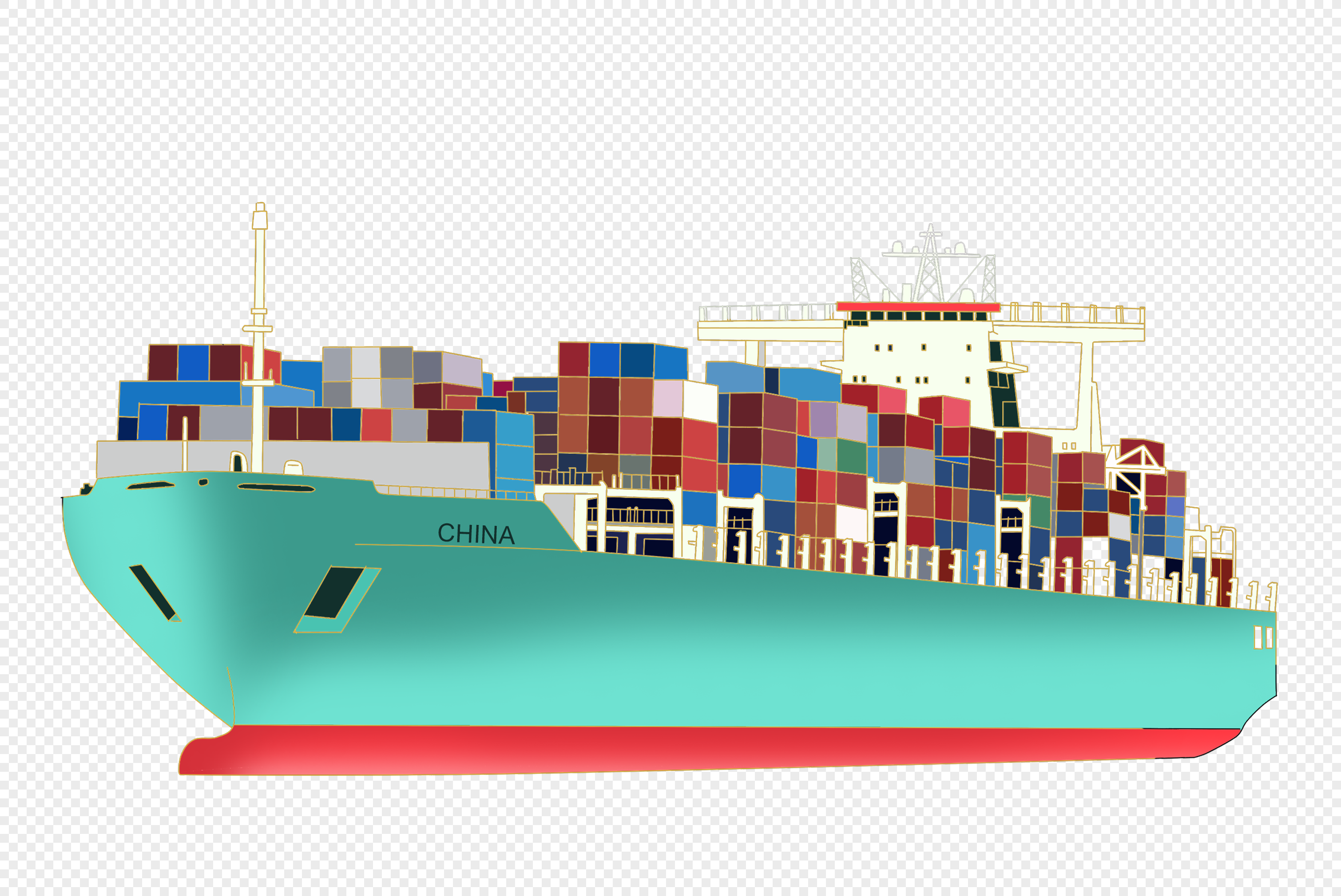 Drawing of Oil tanker empty side view, Cargo ship Freight Transportation,  Shipping, Vector sketch Hand drawn illustration isolated, Logistics Stock  Vector | Adobe Stock