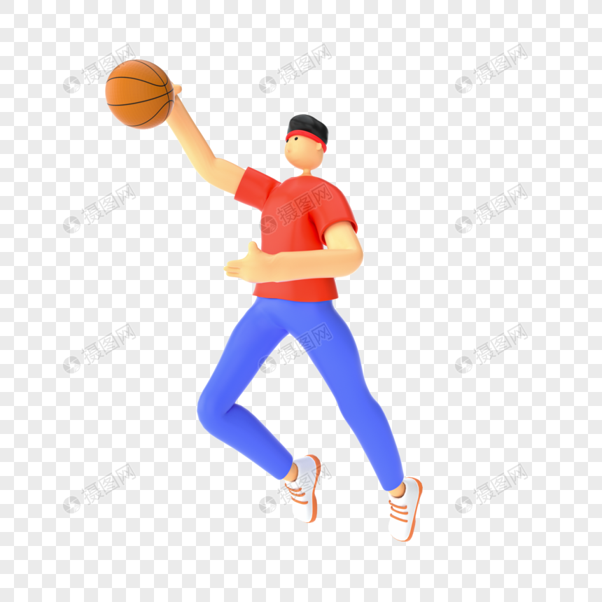 Linda garota jogando basquete desenho animado, Vetor Premium