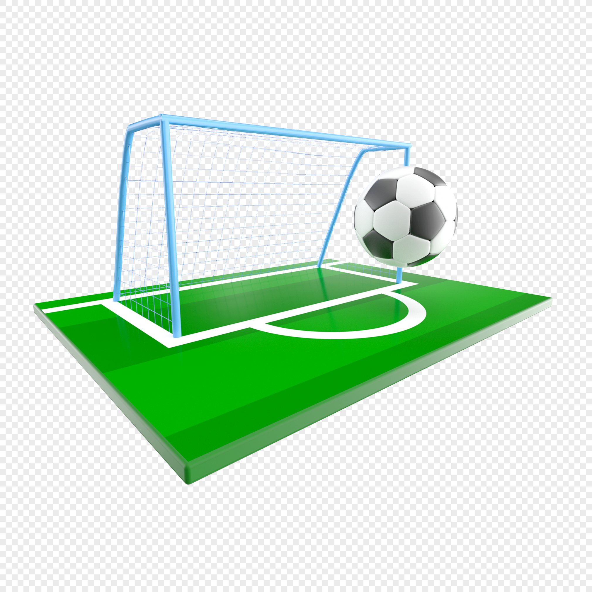 Football goal PNG transparent image download, size: 600x358px