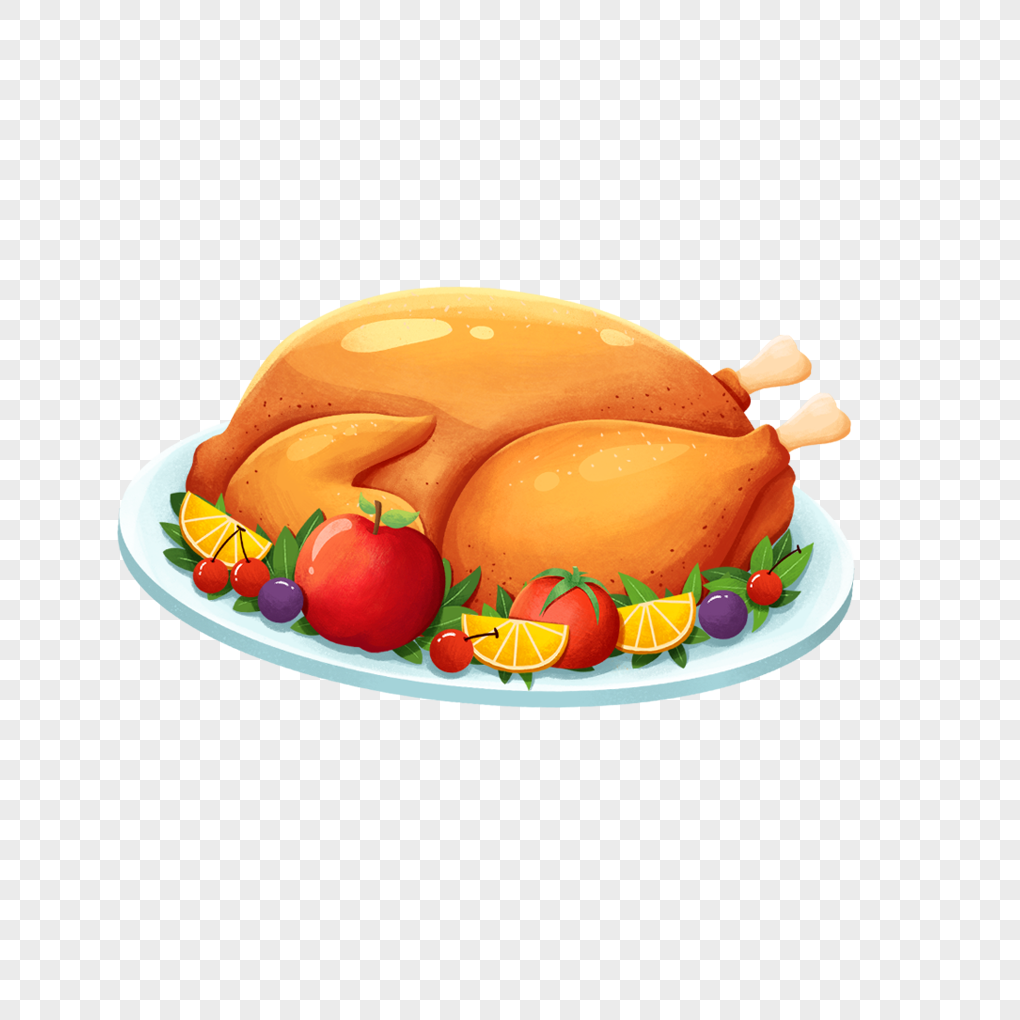 A Plate Of Turkey, Plates, Turkey, Food PNG Transparent Image And ...