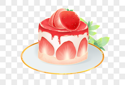 Dessert Cake Illustration PNG Images With Transparent Background | Free ...