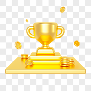 gold trophy png