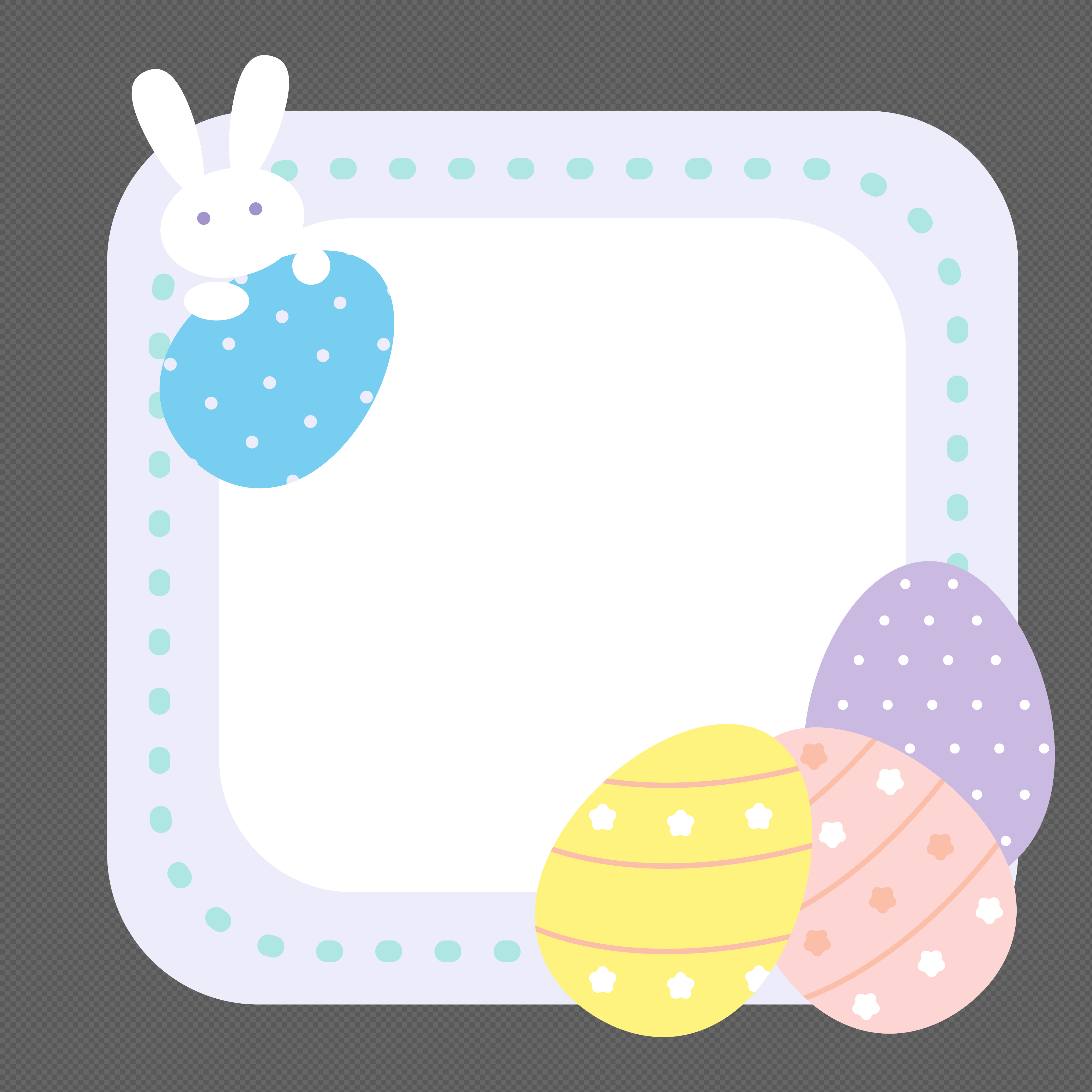 decorative editable bunny text effect vector design 24681685