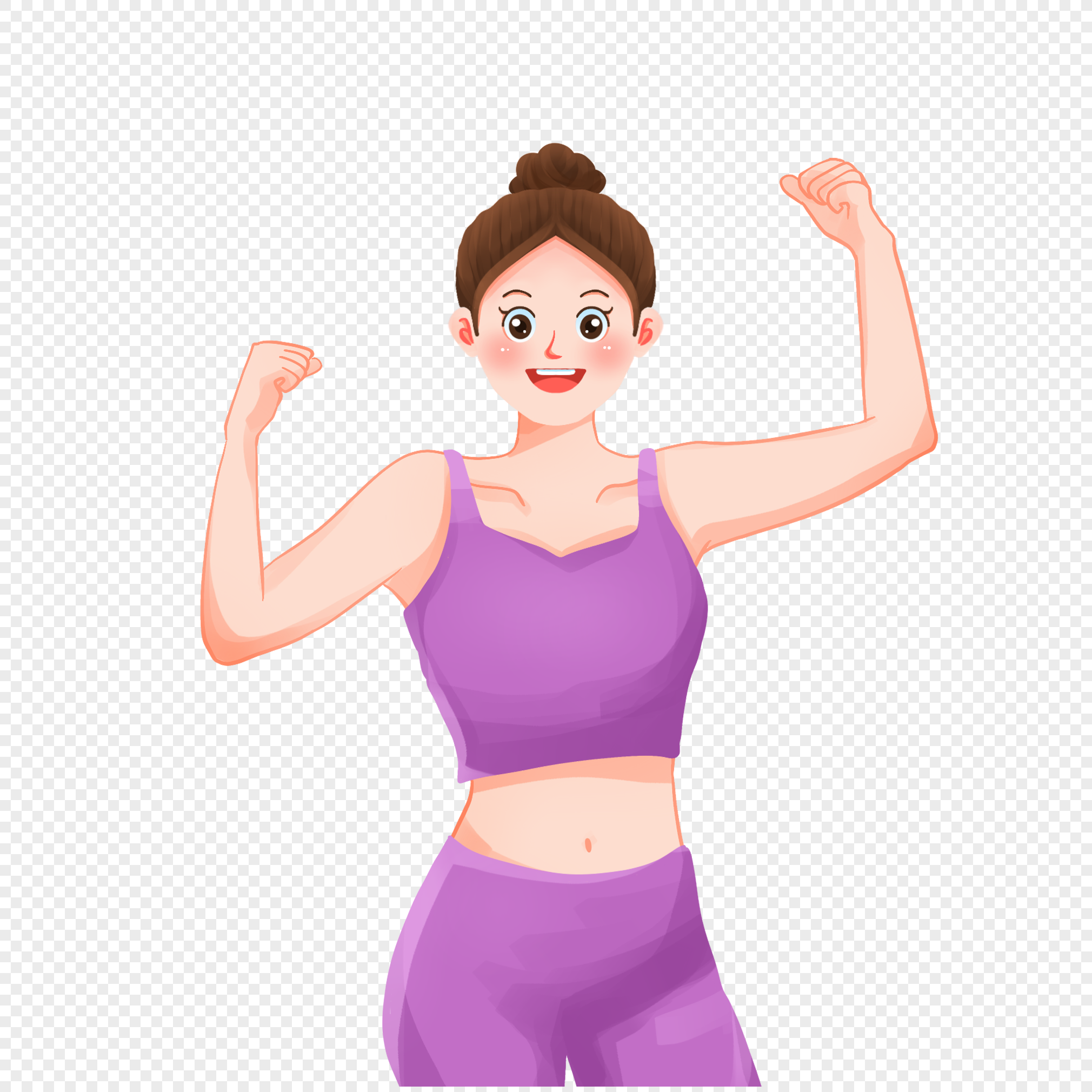 Slim Girl PNG Images With Transparent Background