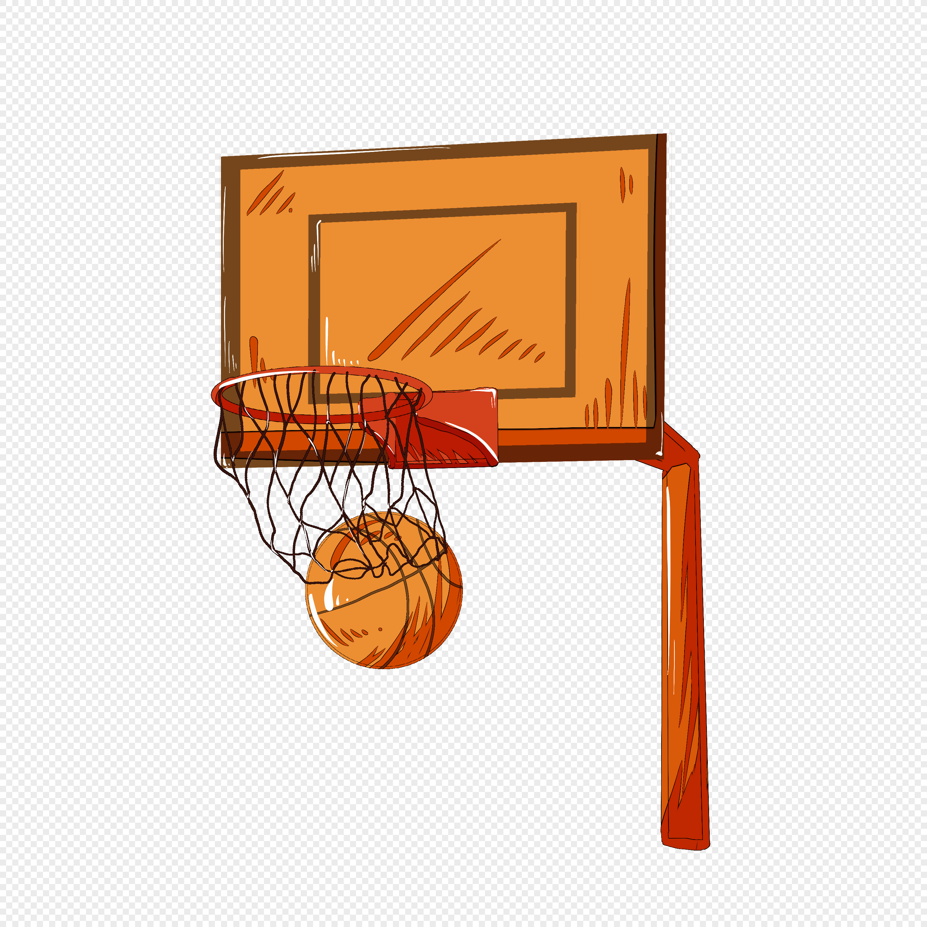 Basketball Hoop Png Basketball Png Basketball Ball 