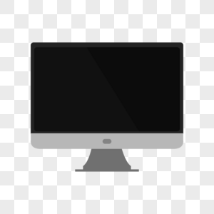 black computer icon png