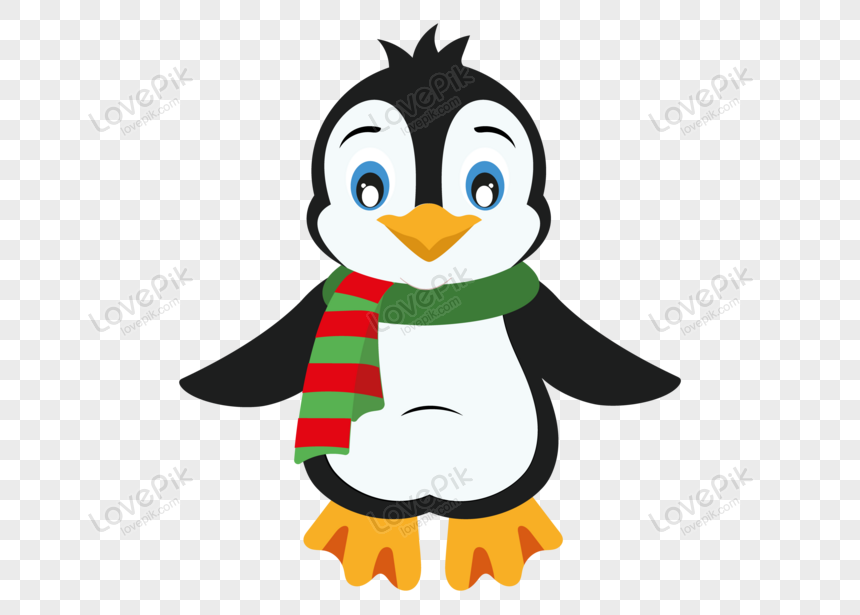 Vector Cartoon Cute Penguin Free PNG And Clipart Image For Free Download -  Lovepik | 450003859