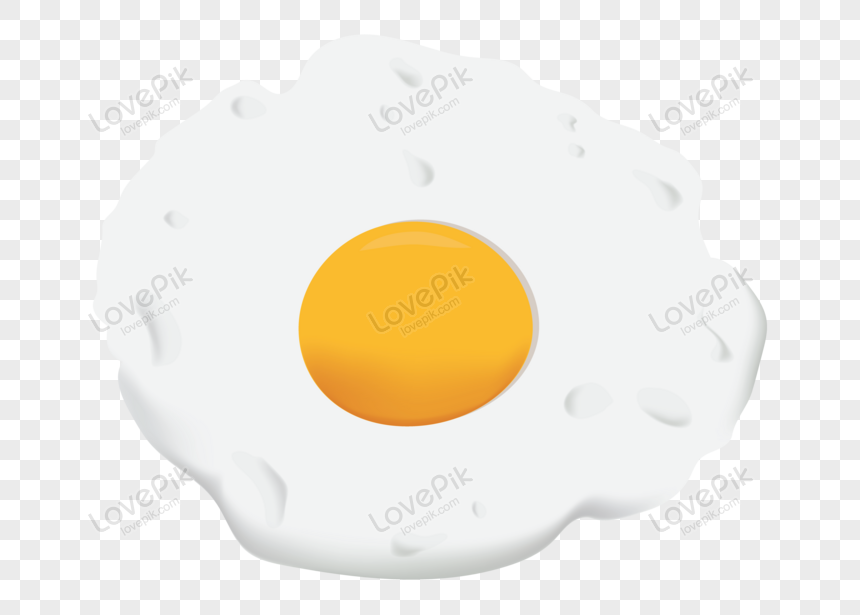 Fried egg PNG transparent image download, size: 2101x1597px