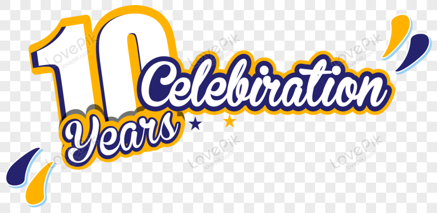 10 Years Logo