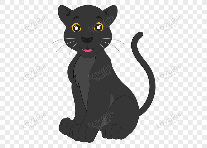Vector Clipart Black Panther PNG Hd Transparent Image And Clipart Image For  Free Download - Lovepik | 450005234
