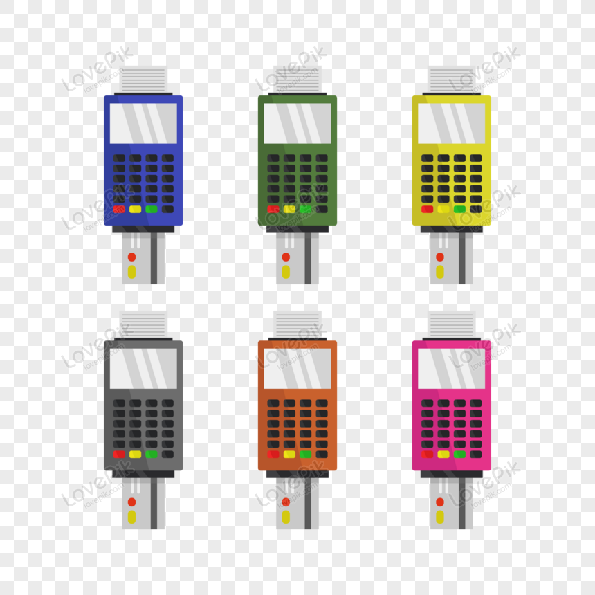 point of sale terminal clipart