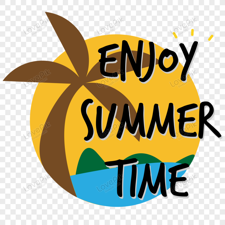 Summer Time PNG Transparent Images Free Download, Vector Files