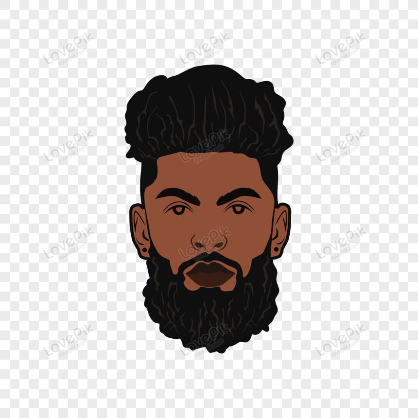 Black Man Beard PNG Image Free Download And Clipart Image For Free Download  - Lovepik | 450007851