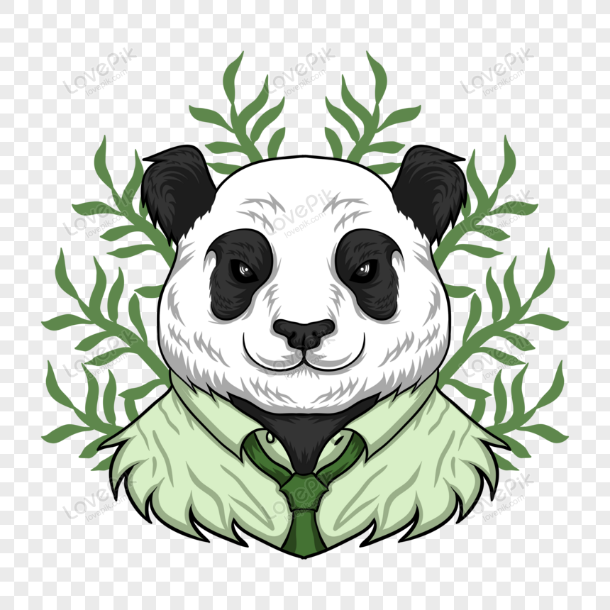 A Working Panda Cartoon Vector PNG Transparent Background And Clipart Image  For Free Download - Lovepik | 450008630
