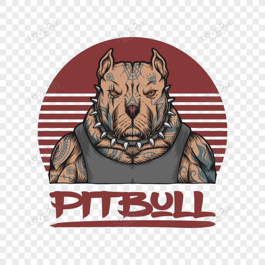 Pitbull Gangster Tattoo Vector PNG Transparent Background And Clipart Image  For Free Download - Lovepik | 450008820
