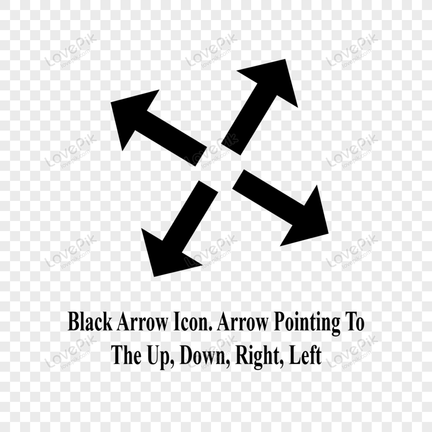 black arrow cursor png