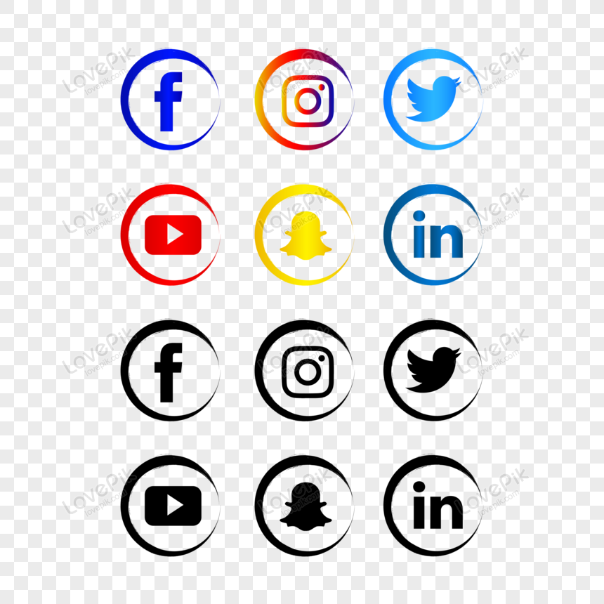 Social media icon sets, media, twitter, icon png transparent background