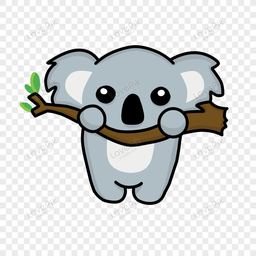 Cute Koala Hug Trees Vector PNG Free Download And Clipart Image For Free  Download - Lovepik | 450015773