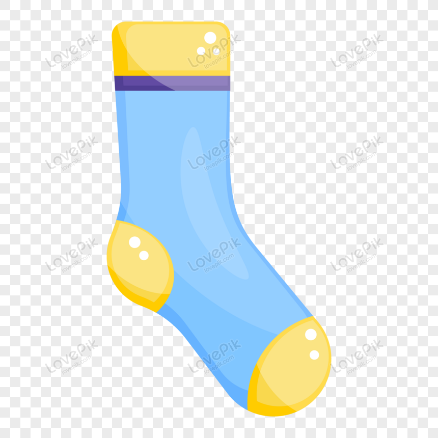 Winter Socks Icon Cartoon Vector Clipart PNG Images