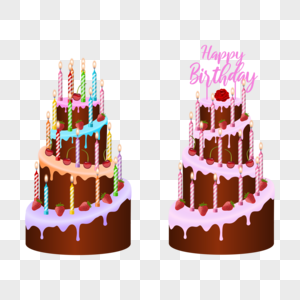 Birthday Cake PNG Images With Transparent Background | Free Download On ...