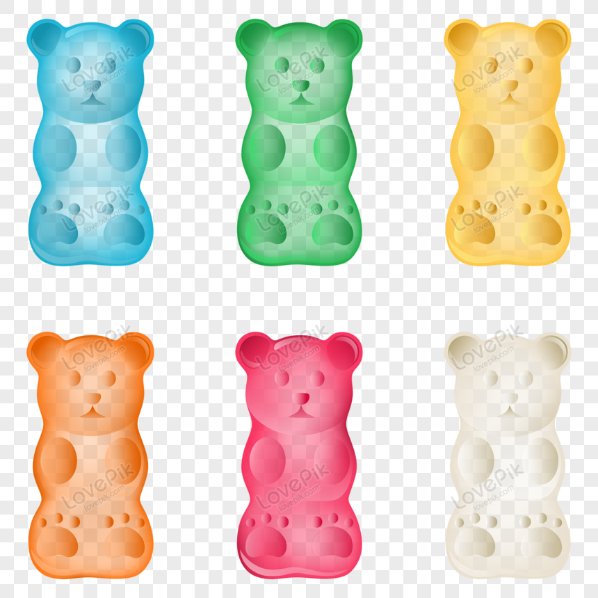 Gummy Bears PNG, Vector, PSD, and Clipart With Transparent