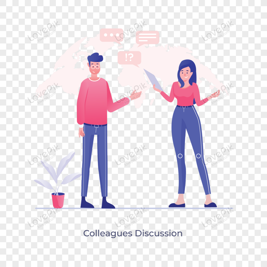 man and woman with speech bubble and map, bubbles, communication, chat png free download