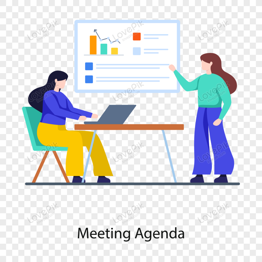 Business Meeting Agenda Free PNG And Clipart Image For Free Download -  Lovepik | 450035699