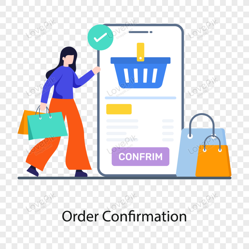 online order confirmation, book, order, confirmation png image