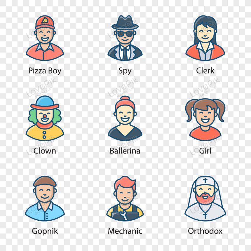 Clown Clipart Image Mga Larawan Ng Propesyon 3156