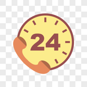 Hd 24 Hours Icon PNG Transparent Background, Free Download #16218