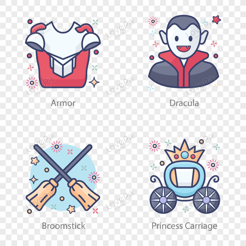 Magic And Wonder Tale Icons Png Images Picture Free Download Lovepik