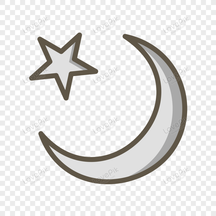 Vector Crescent Moon Icon Png Image Picture Free Download Lovepik Com