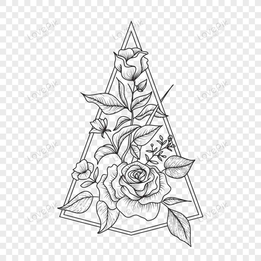 Vector hipster style geometric tattoo design, trendy, symbolic meaning |  Geometric tattoo design, Geometric triangle tattoo, Triangle tattoo meaning