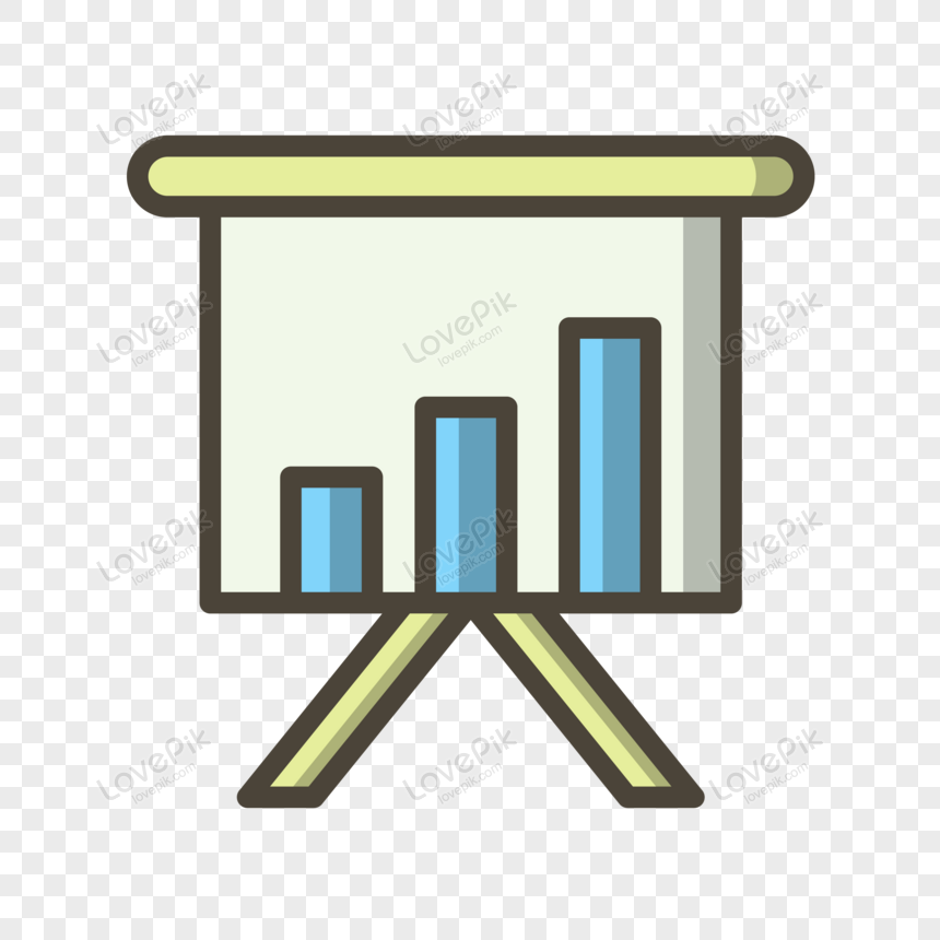 Vector Business Presentation Icon, icon, presentation icon, office png image free download