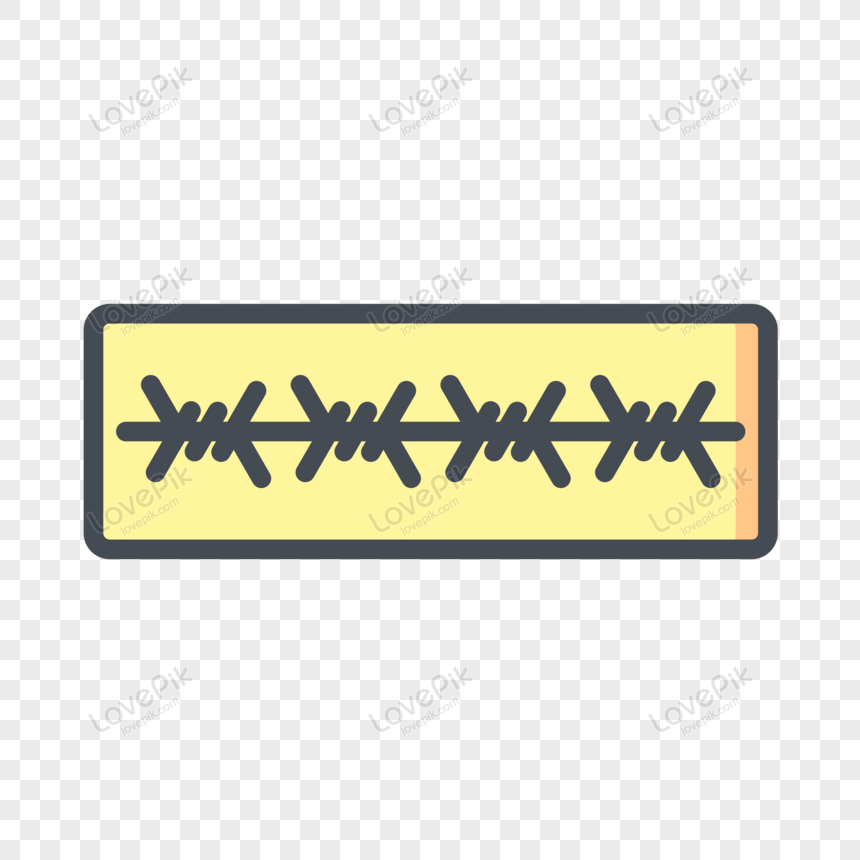 barbed wire border png