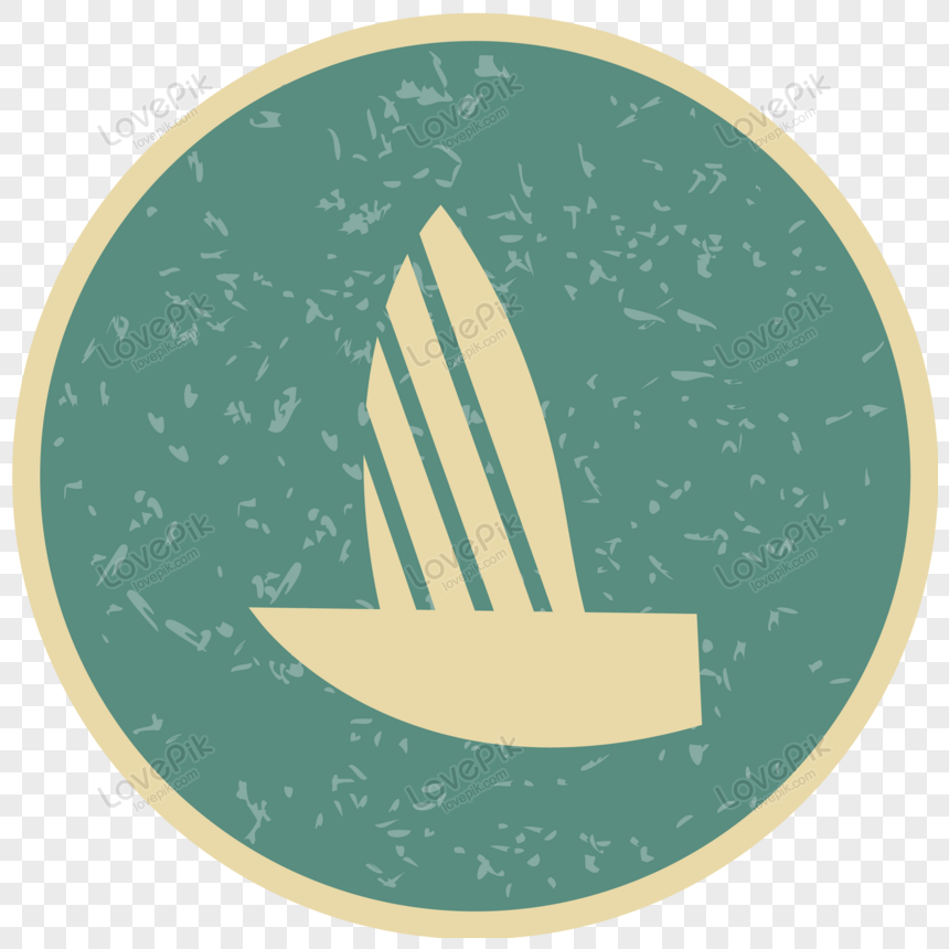 Vector Yacht Icon, icon, bright, sailing logo png transparent image