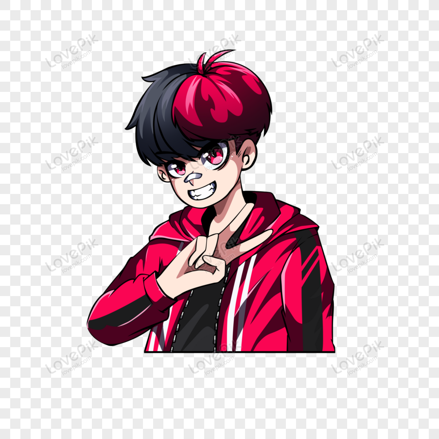 Cartoon Gaming Boy In Red Coat PNG Transparent Image And Clipart Image For  Free Download - Lovepik | 450049217