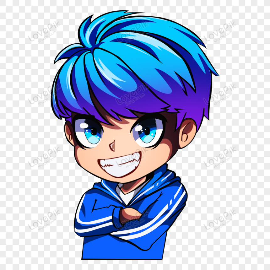 Cartoon Character Image Of A Boy In Blue PNG Picture And Clipart Image For  Free Download - Lovepik | 450060875